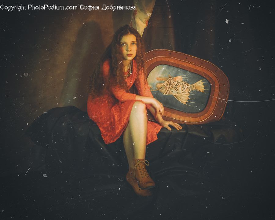 Person, Human, Painting, Art, Apparel