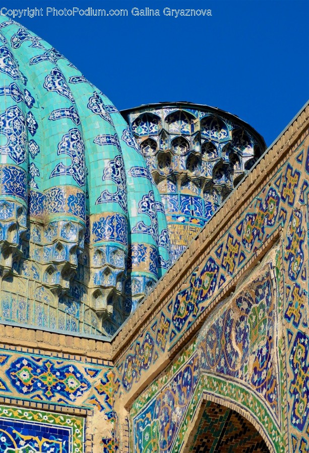 Architecture, Building, Dome, Mosque, Art