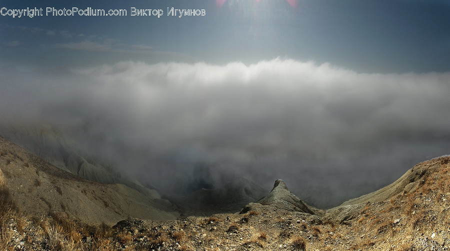 Nature, Outdoors, Ground, Mountain, Weather