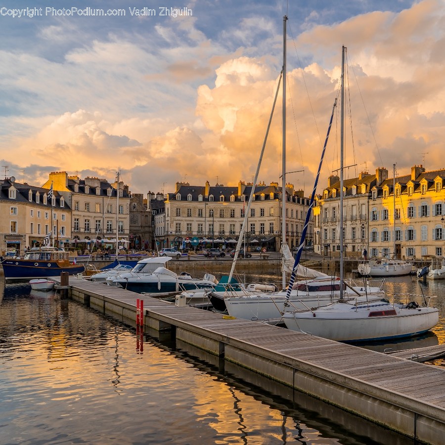 Water, Waterfront, Pier, Dock, Port