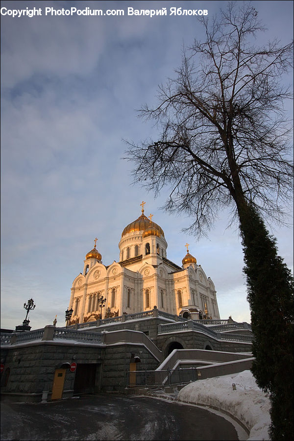 Architecture, Mansion, Housing, Monastery, Church, Worship, Dome