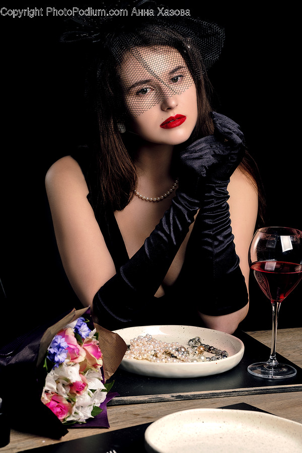 Person, Human, Glass, Alcohol, Drink