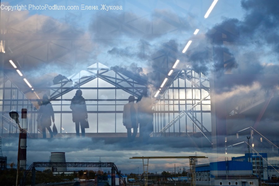 Human, Person, Building, Factory, Nature