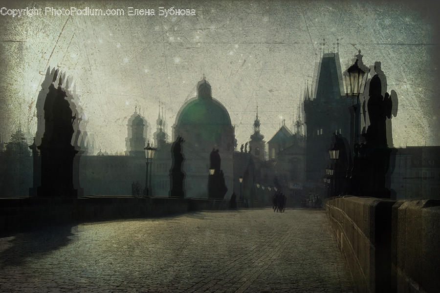 Dome, Building, Architecture, Walkway, Path