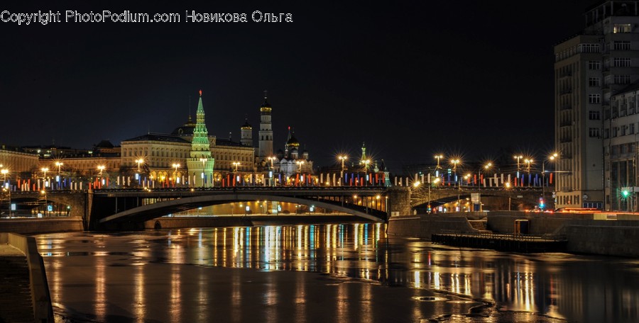 Building, Architecture, Bridge, Metropolis, City