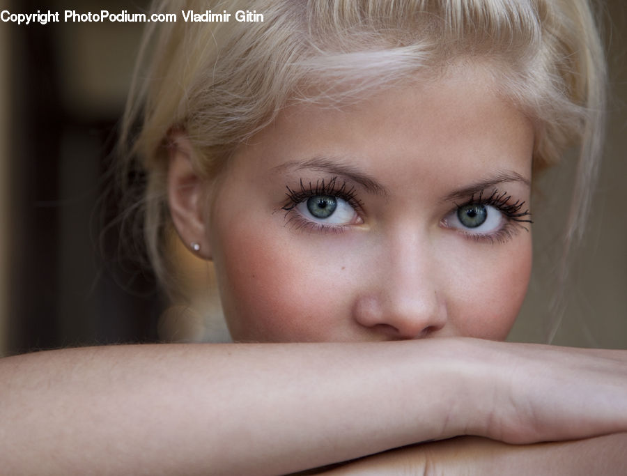 People, Person, Human, Blonde, Female, Woman, Finger