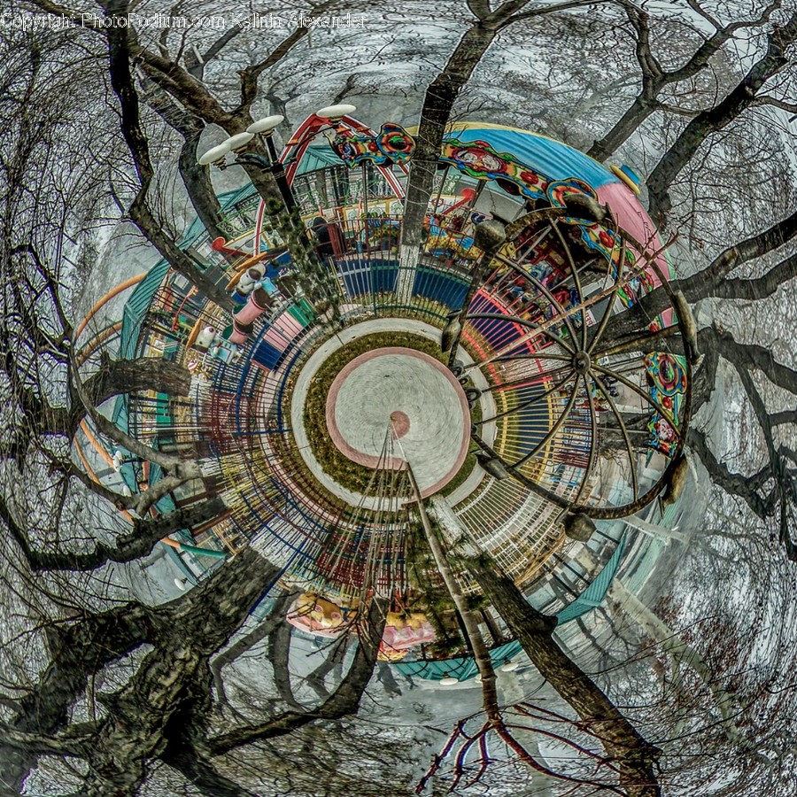 Amusement Park, Sphere, Theme Park, Machine, Wheel