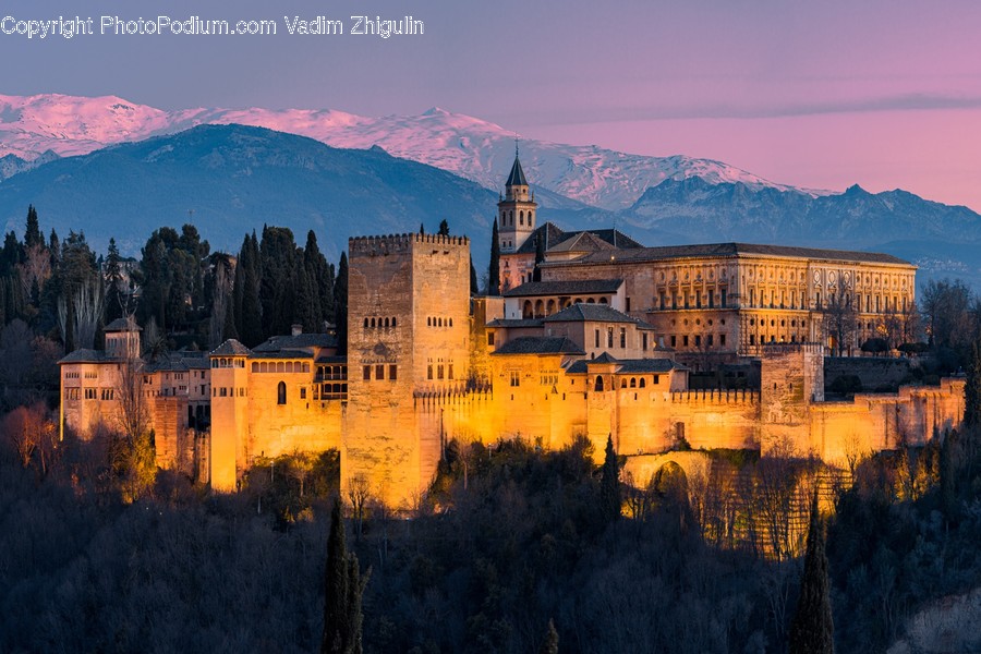 Architecture, Building, Castle, Tower, Spire