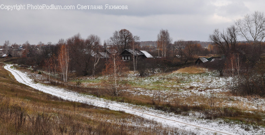 Nature, Outdoors, Ice, Building, Countryside