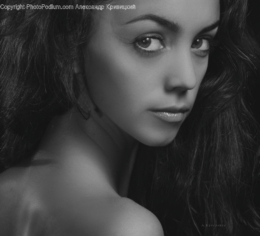 Person, Face, Human, Female, Hair