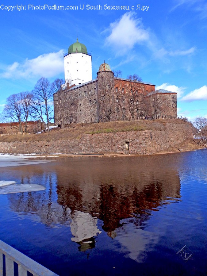 Architecture, Castle, Building, Fort, Moat