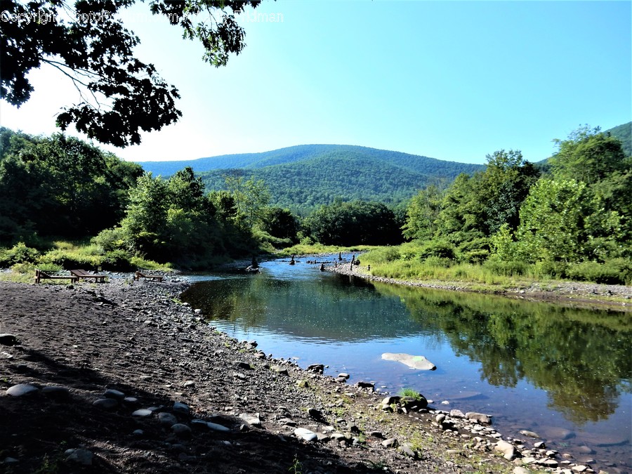 Water, Nature, Outdoors, Dirt Road, Road