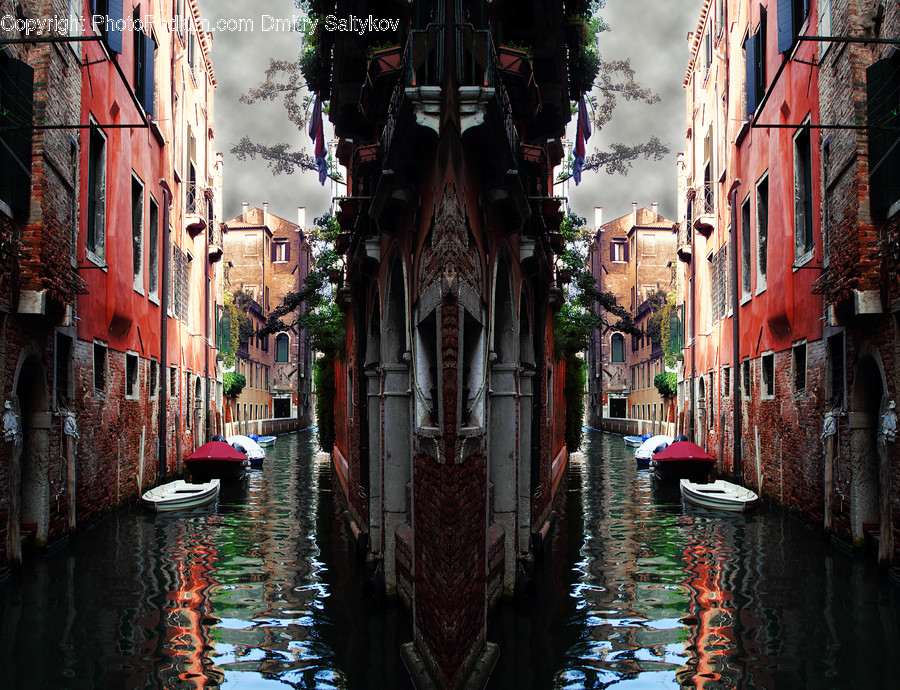 Water, Outdoors, Canal, Vehicle, Transportation