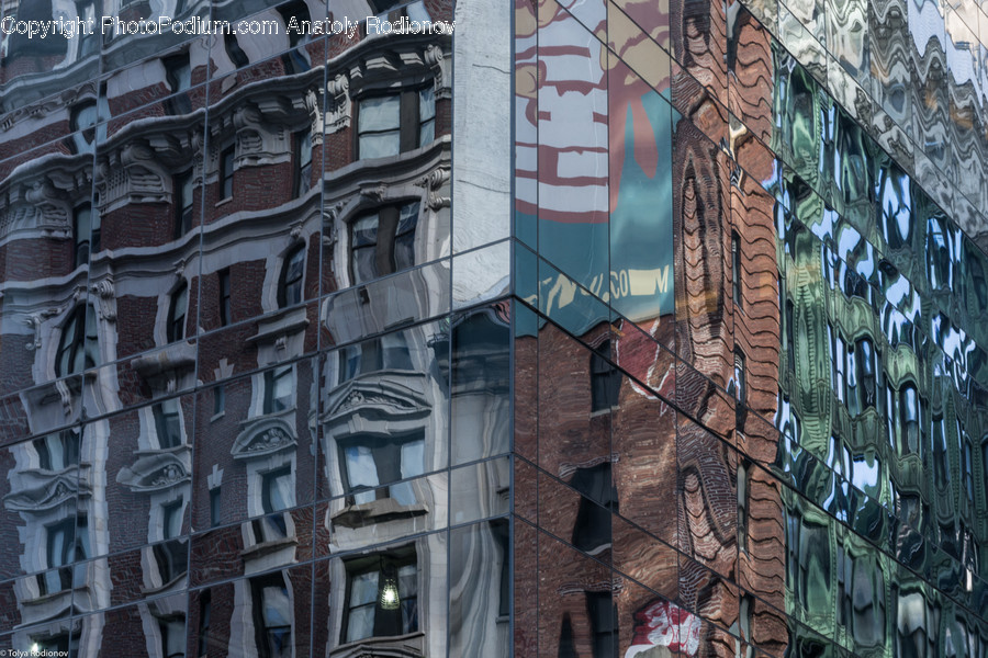 City, Town, High Rise, Building, Urban