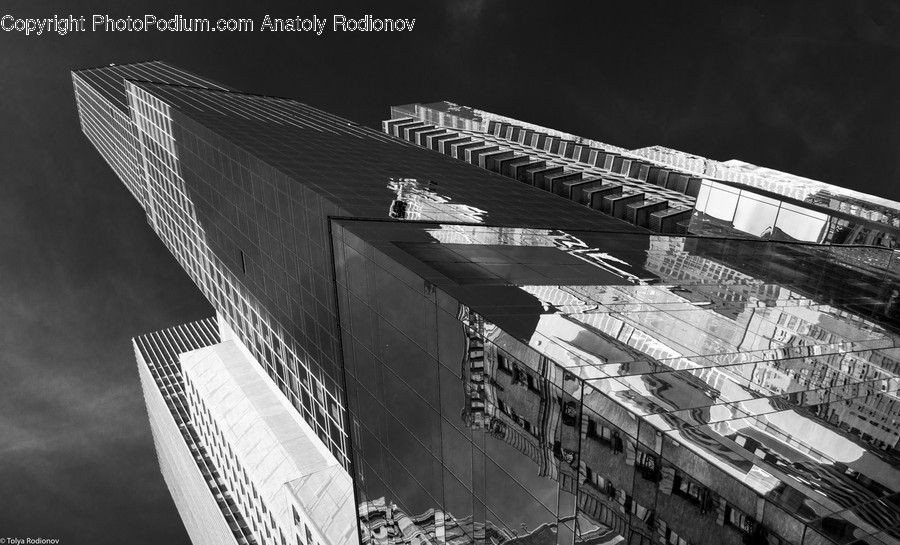 Office Building, Building, Town, City, High Rise