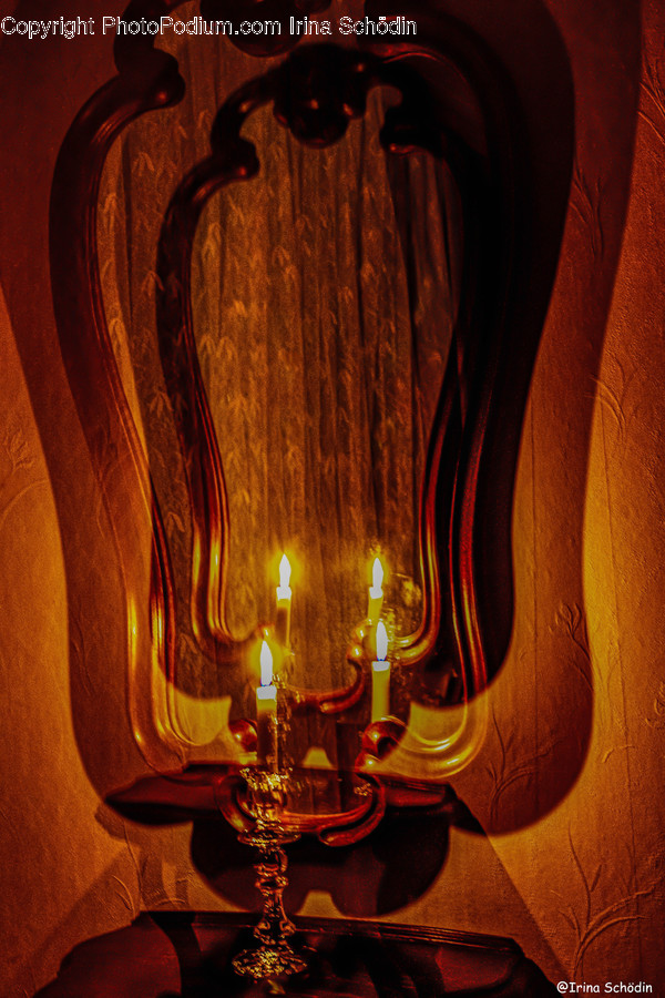 Lighting, Glass, Light, Fire, Candle