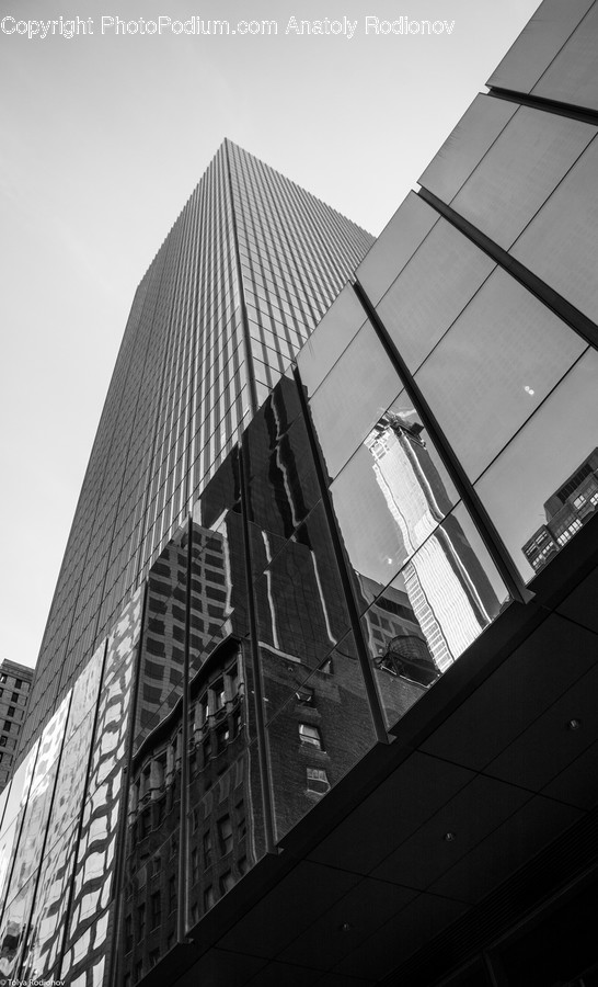 Building, Office Building, Architecture, Handrail, Banister