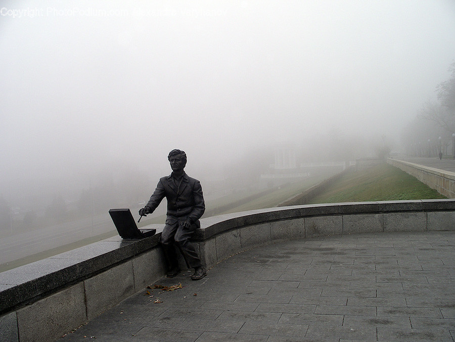 Nature, Human, Person, Fog, Weather