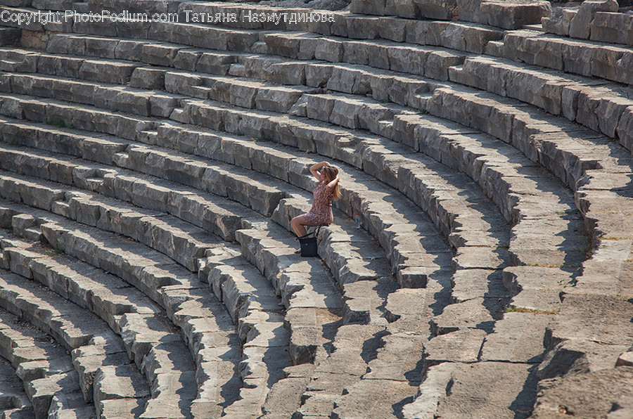 Architecture, Building, Arena, Person, Human