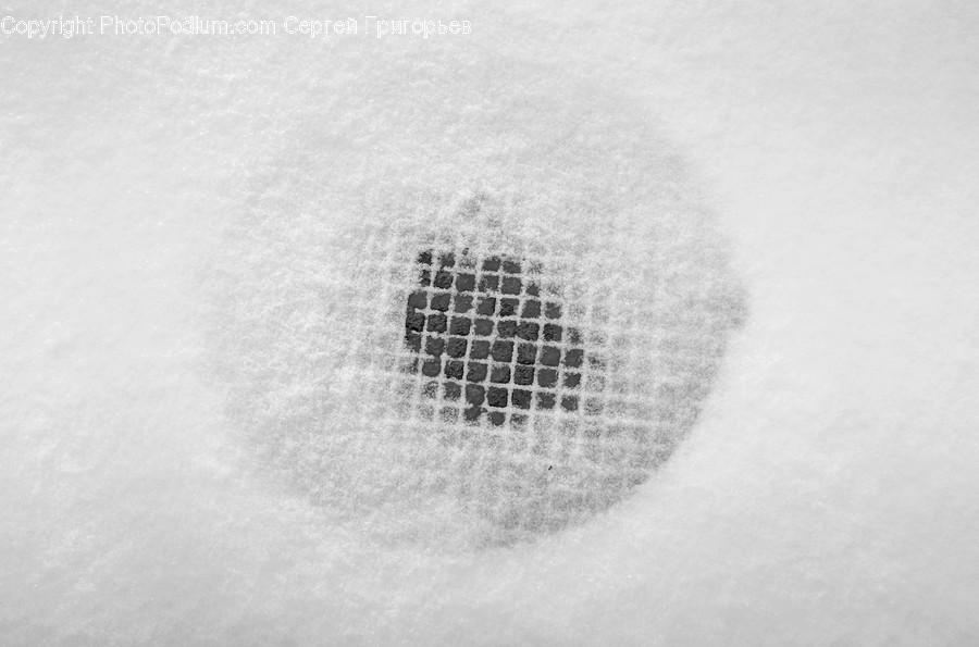 Hole, Footprint, Drain