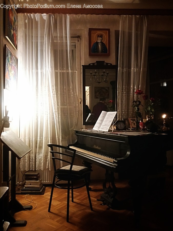 Grand Piano, Piano, Leisure Activities, Musical Instrument, Furniture
