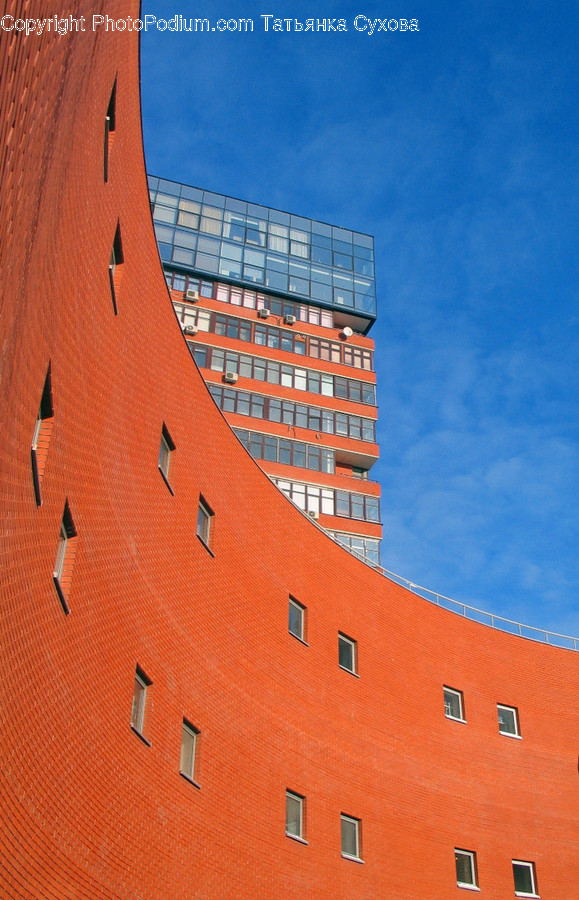 Building, Office Building, Architecture, Housing, Condo