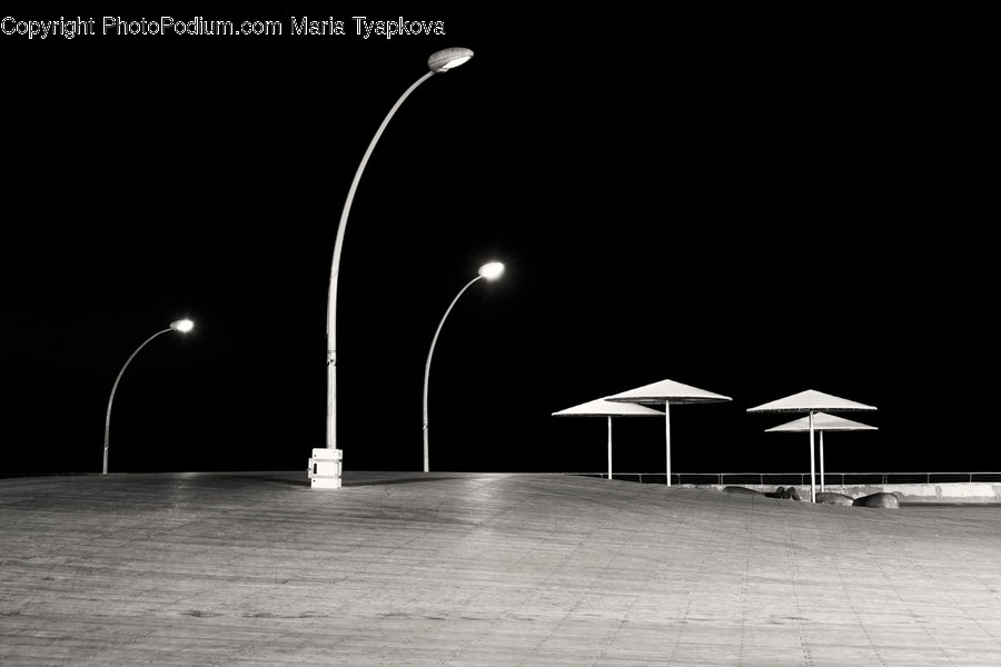 Lighting, Lamp Post, LED, Spotlight, Ballroom