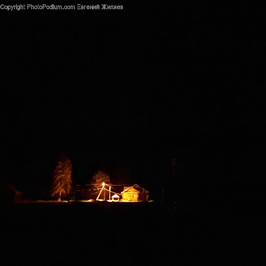 Nature, Outdoors, Night Life, Night, Fire