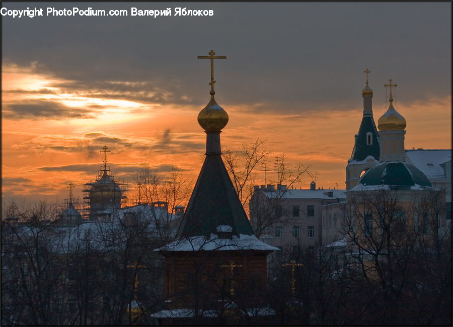 Architecture, Bell Tower, Clock Tower, Tower, Spire, Steeple, Church