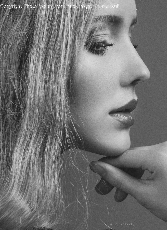 Face, Human, Person, Female, Photo
