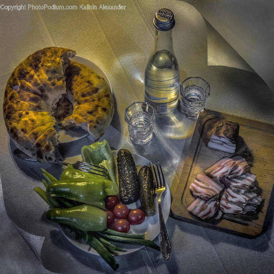 Art, Painting, Food, Flooring, Bottle
