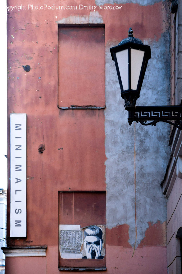 Lamp, Wall, Lamp Post, Architecture, Tower