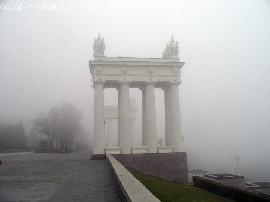 Nature, Weather, Fog, Outdoors, Mist
