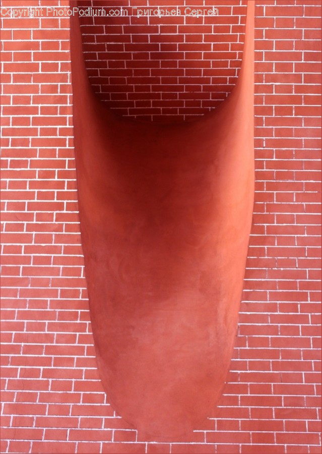 Brick, Home Decor, Wall, Vase, Pottery