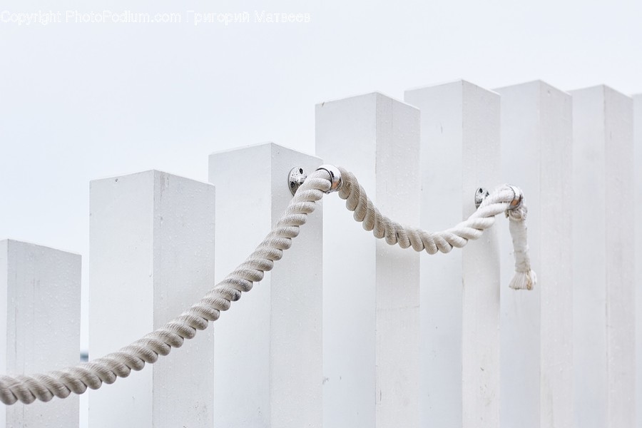 Rope, Cross, Symbol, Crystal, Wall