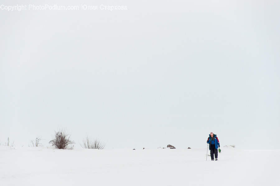 Nature, Human, Person, Outdoors, Snow
