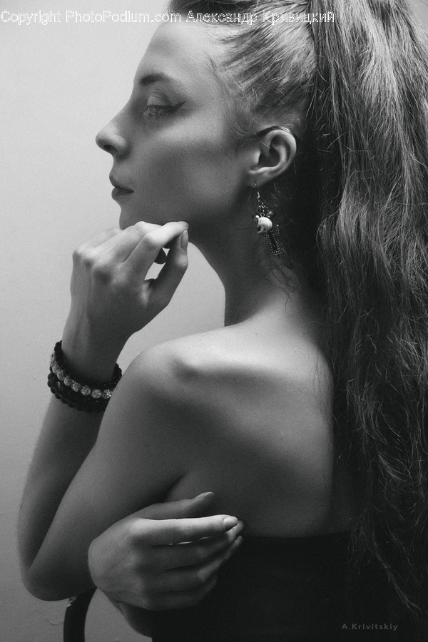 Human, Person, Finger, Hair, Back