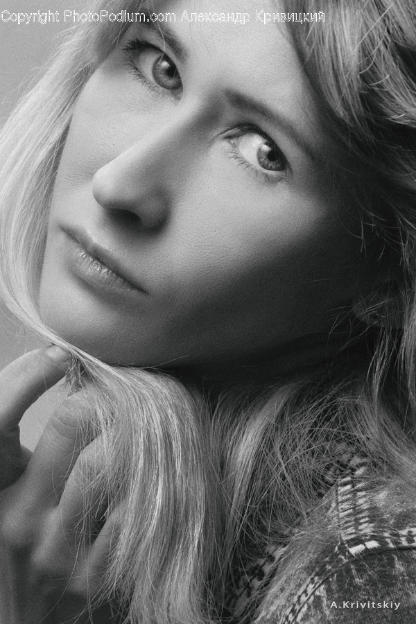 Face, Person, Human, Kid, Blonde