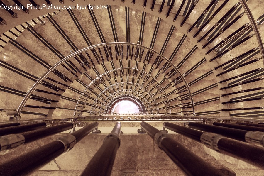 Banister, Handrail, Building, Architecture, Staircase