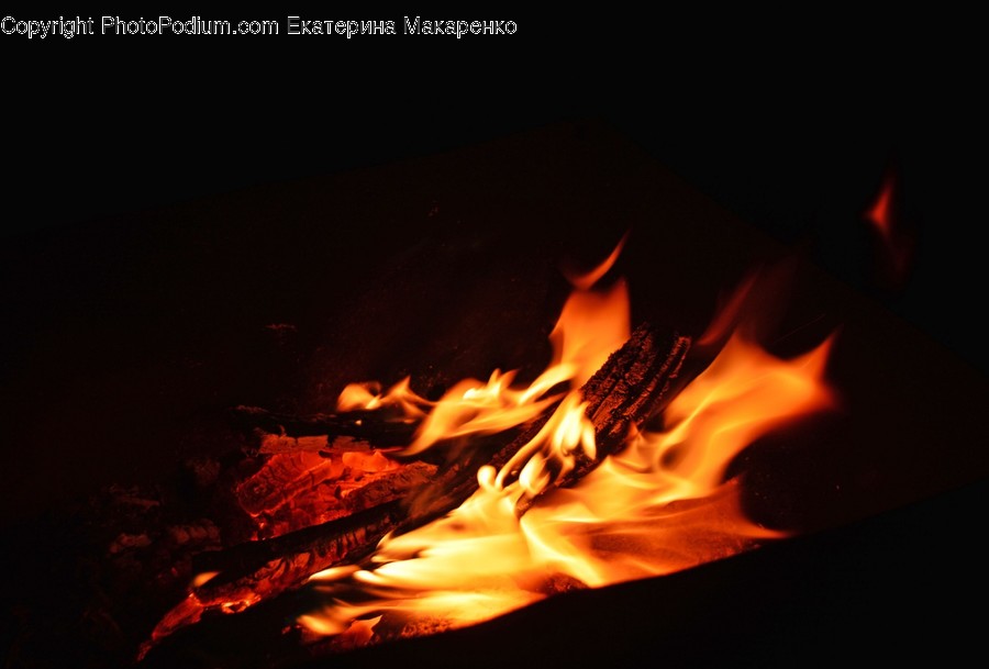 Fire, Flame, Bonfire