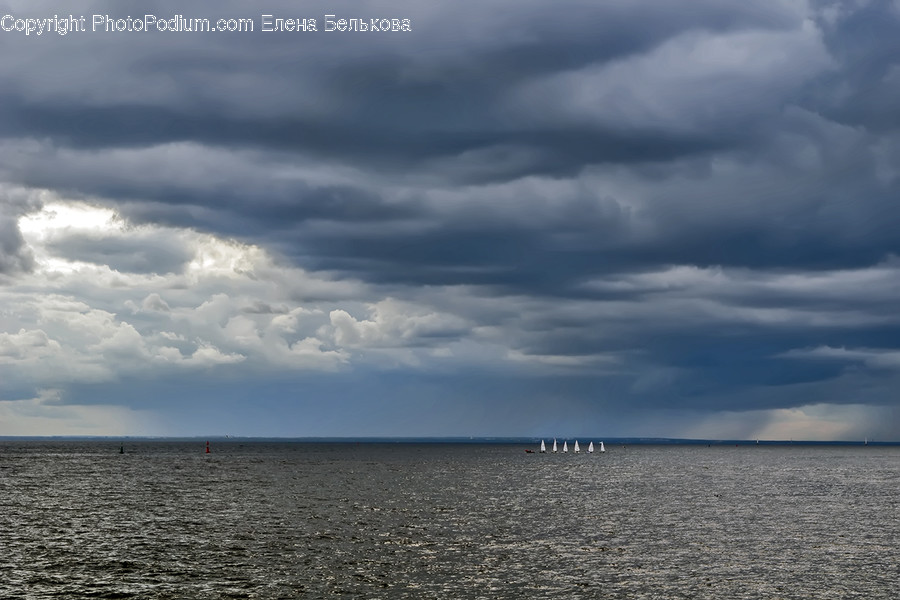 Nature, Weather, Outdoors, Cumulus, Cloud