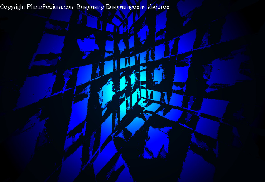 Art, Light, Silhouette, Club