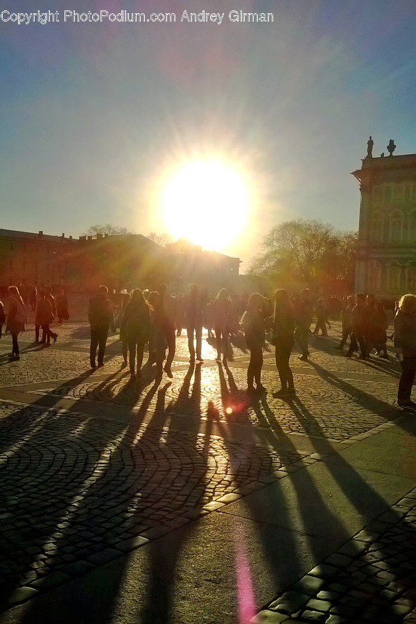 Light, Flare, Person, Human, Path