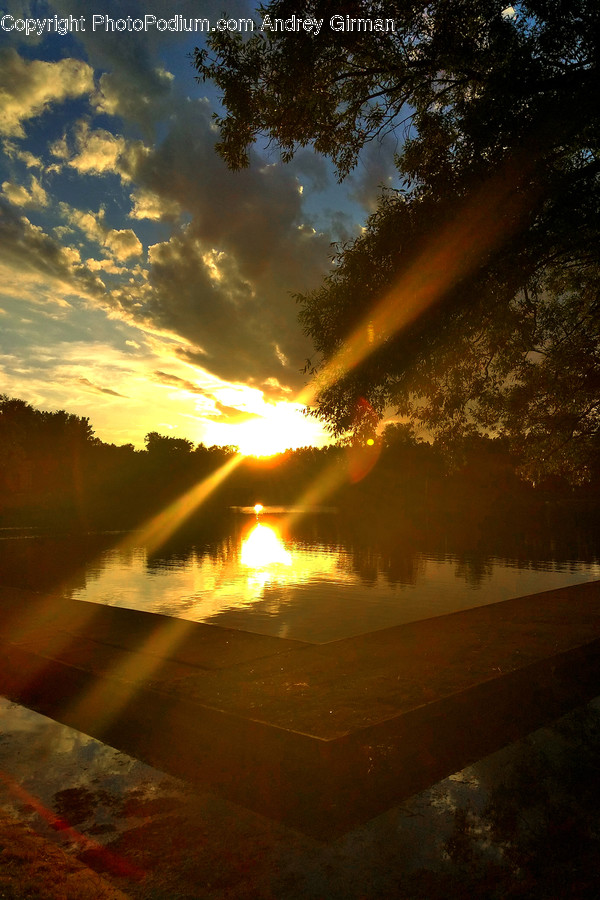 Flare, Light, Sunlight, Outdoors, Nature