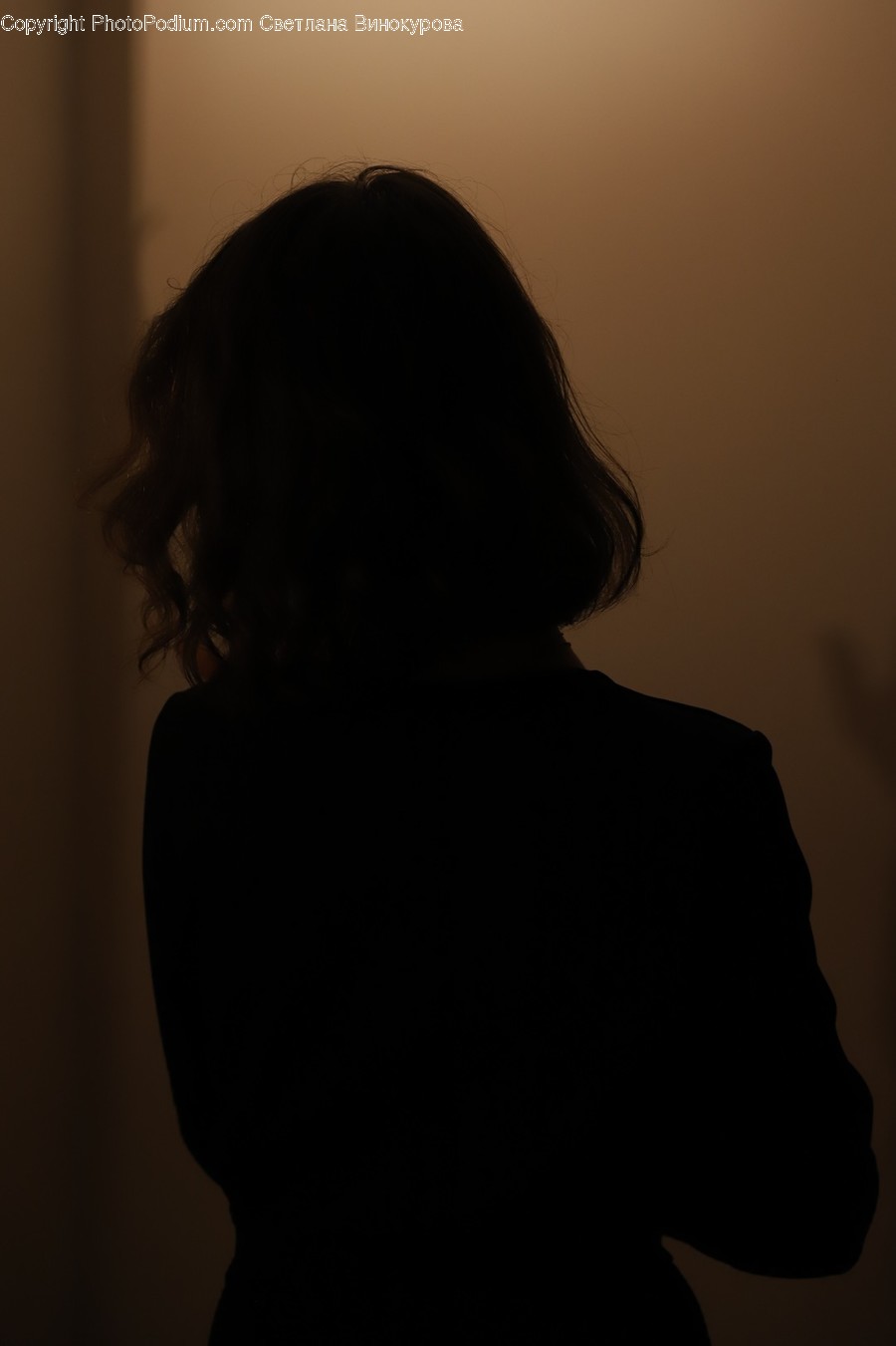 Silhouette, Human, Person, Back, Finger