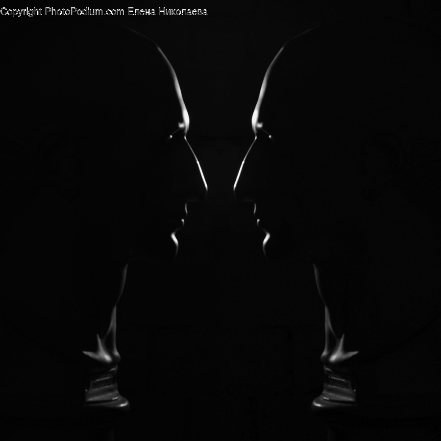 Silhouette, Person, Human, Light, Hand