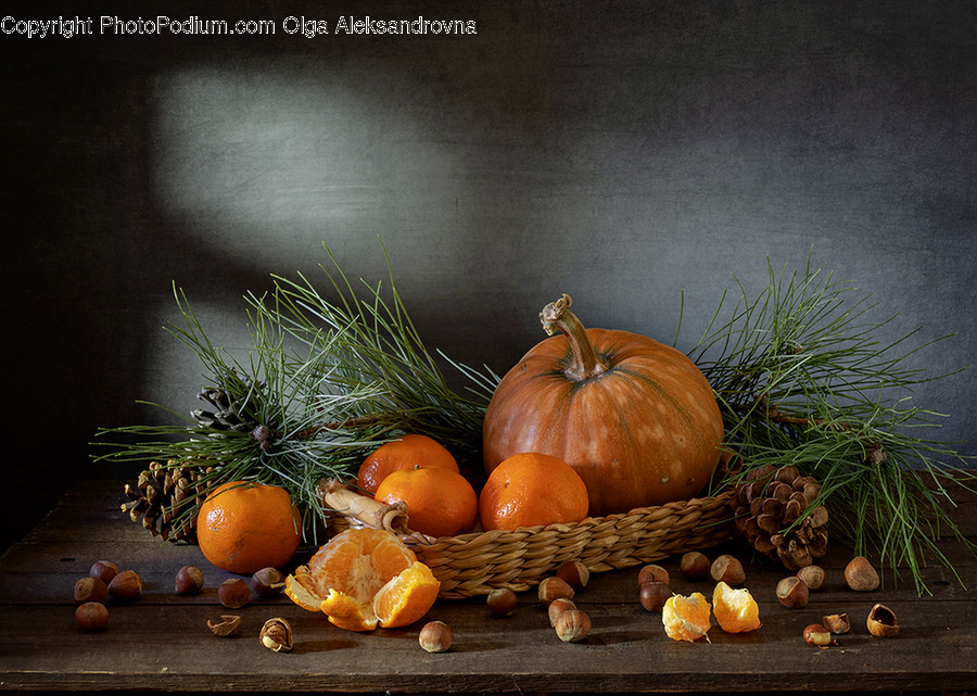 Plant, Produce, Food, Pumpkin, Vegetable
