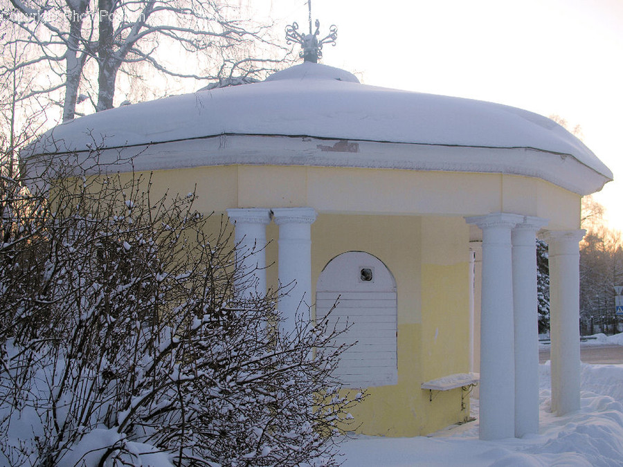 Building, Dome, Architecture, Outdoors, Gazebo