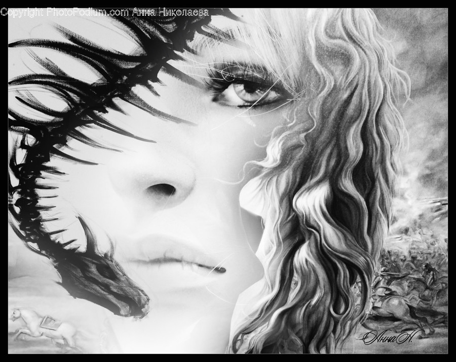 Human, Person, Drawing, Art, Face