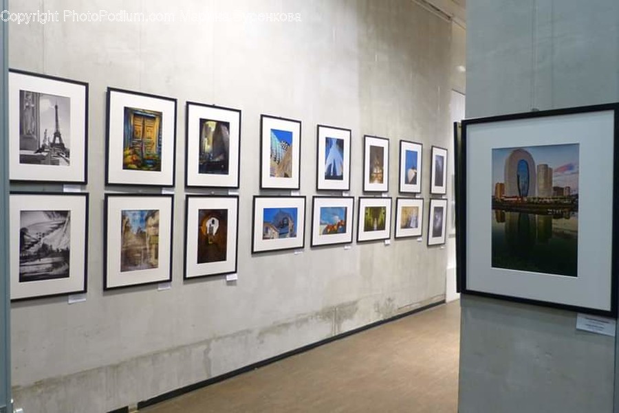 Art Gallery, Art, Face, Indoors, Interior Design